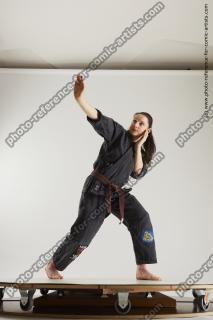 Ronda Kimono Fighting Pose